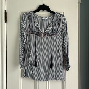 Old Navy striped tunic shirt